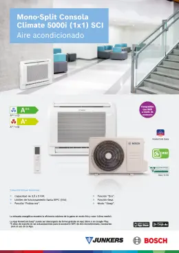 Ficha tecnica_AC MonoSplit_Consola 5000i_JUBO_España