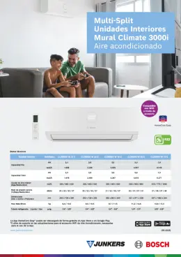 Ficha tecnica_AC MultiSplit_Mural Climate 3000i_JUBO_España