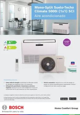 Ficha tecnica_AC MonoSplit_SueloTecho 5000i_JUBO_España