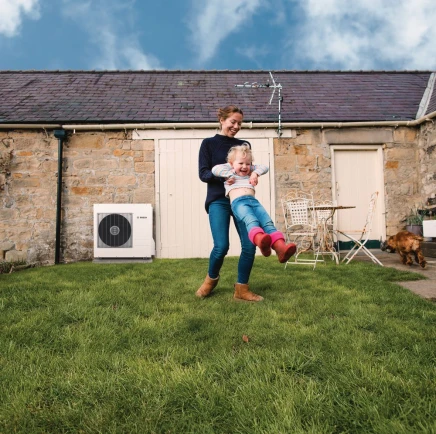 Bomba de calor para edificio antiguo