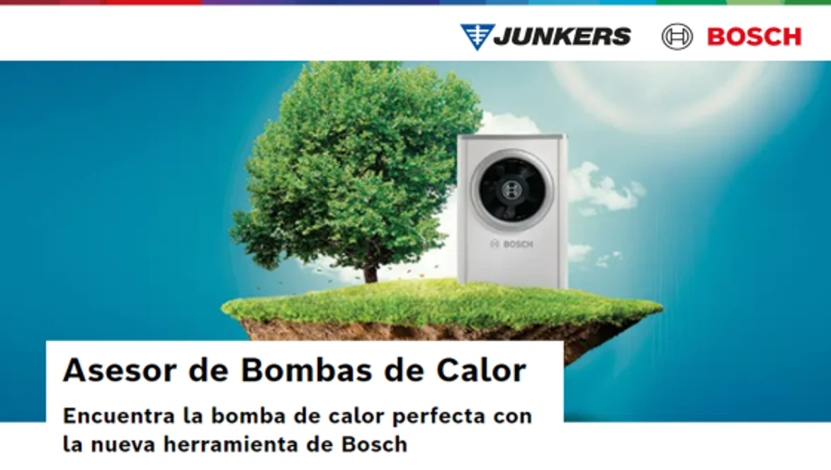 Junkers Bosch ayuda a seleccionar la bomba de calor perfecta