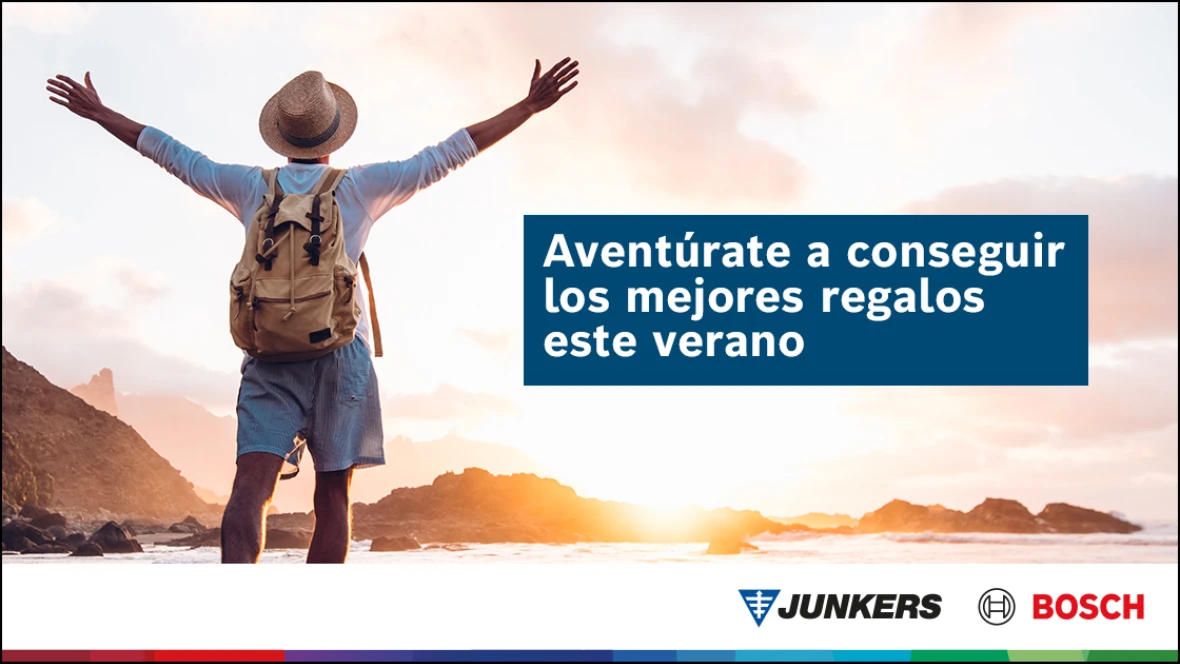 Consigue los mejores regalos del verano con los calentadores de Junkers Bosch