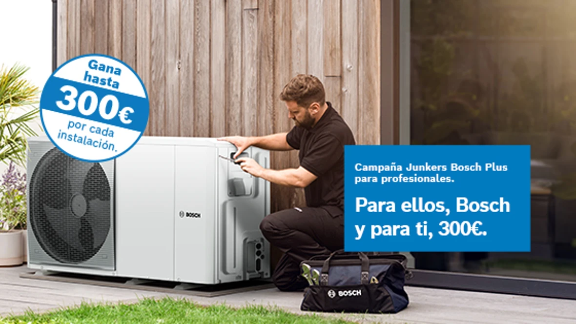 Campaña calderas y bombas de calor Bosch