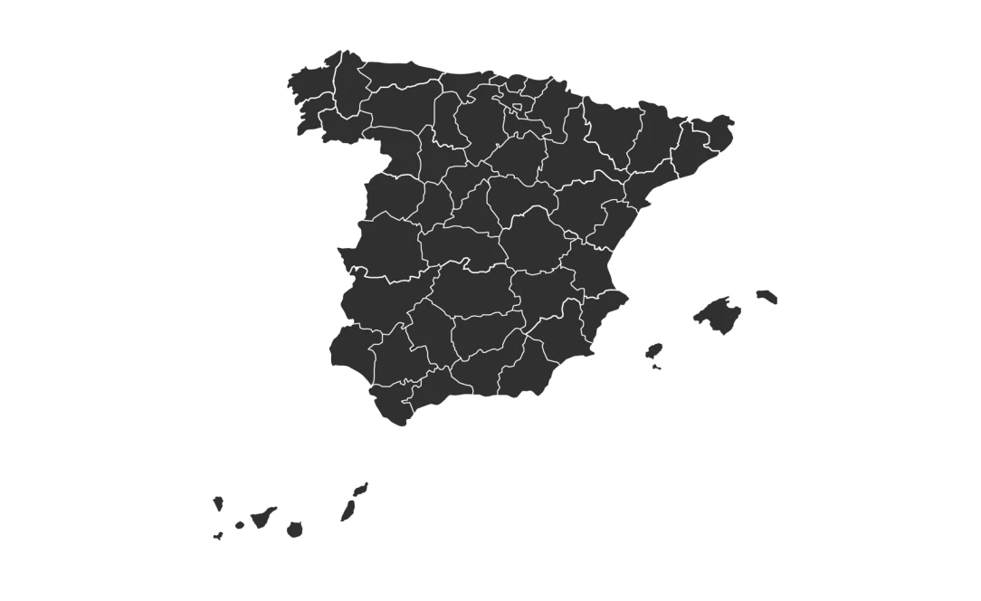 Mapa provincias España