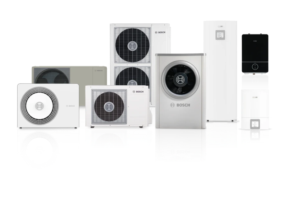 Bodegón productos Junkers Bosch