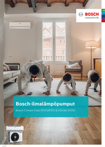 Ilmalämpöpumppu-esite