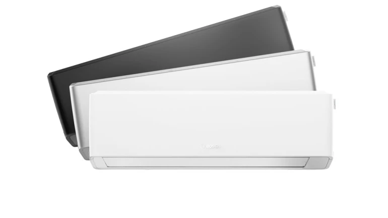 Bosch Climate 7100i ilmalämpöpumpun sisäyksiköt, valkoinen, hopea ja musta