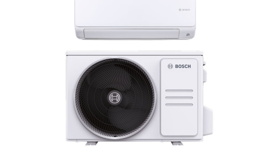 Bosch Climate 7100i ilmalämpöpumpun sisäyksiköt, valkoinen, hopea ja musta