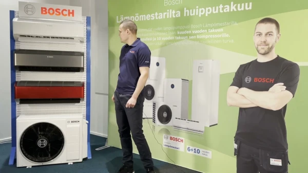 Climate Class -sarjan ilmalämpöpumppujen tuote-esittely.
