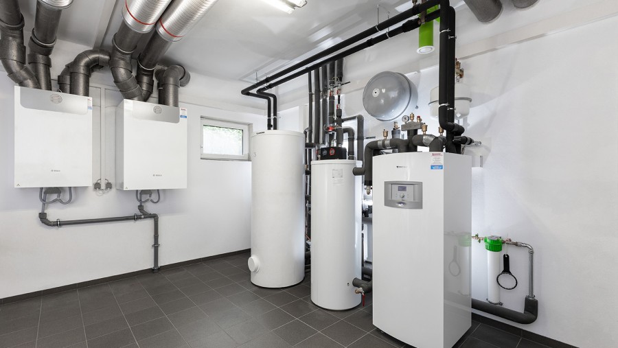 Installation intérieure de la pompe à chaleur géothermique dans les bâtiments neufs Installation intérieure de la pompe à chaleur géothermique dans les bâtiments neufs