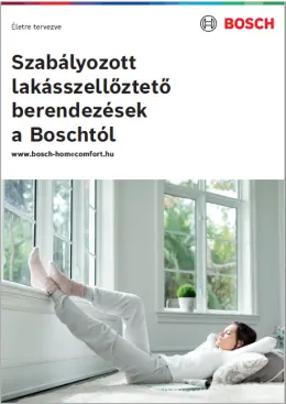 Szabályozott lakásszellőztető berendezések