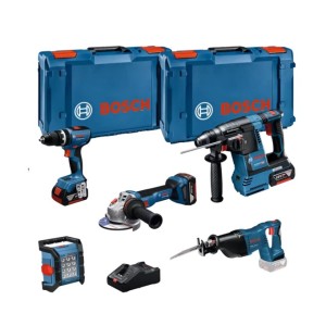 promo 8 caldaie + 1 kit da 5 elettroutensili professionali Bosch
