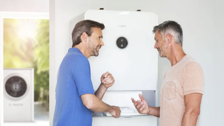 pompa di calore aria-acqua