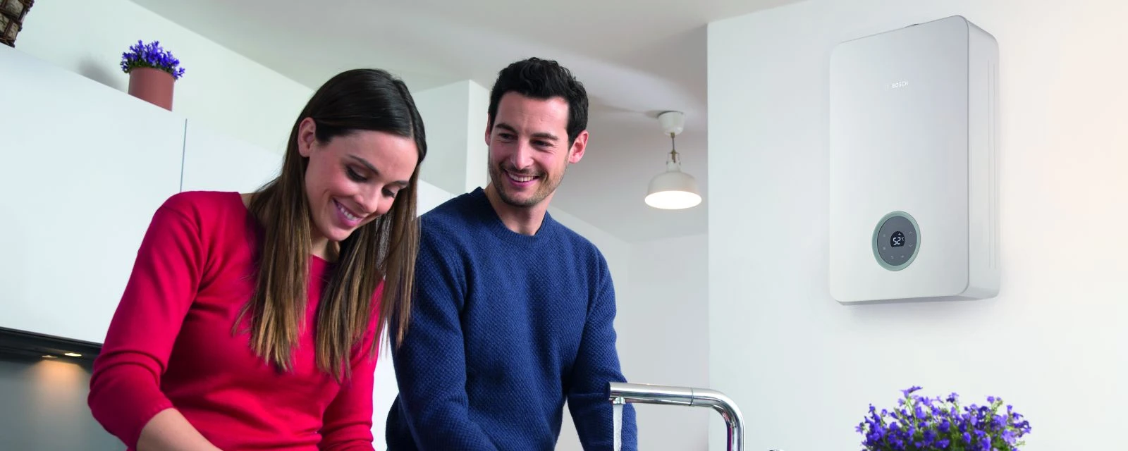 Scaldabagno a gas per interno