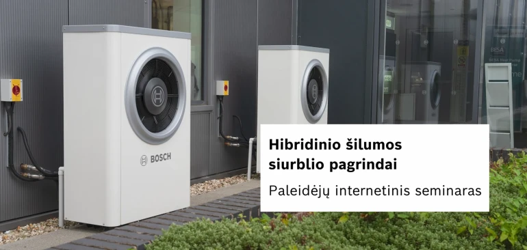 Hibridiniai šilumos siurbliai