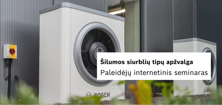 Šilumos siurblių tipų apžvalga