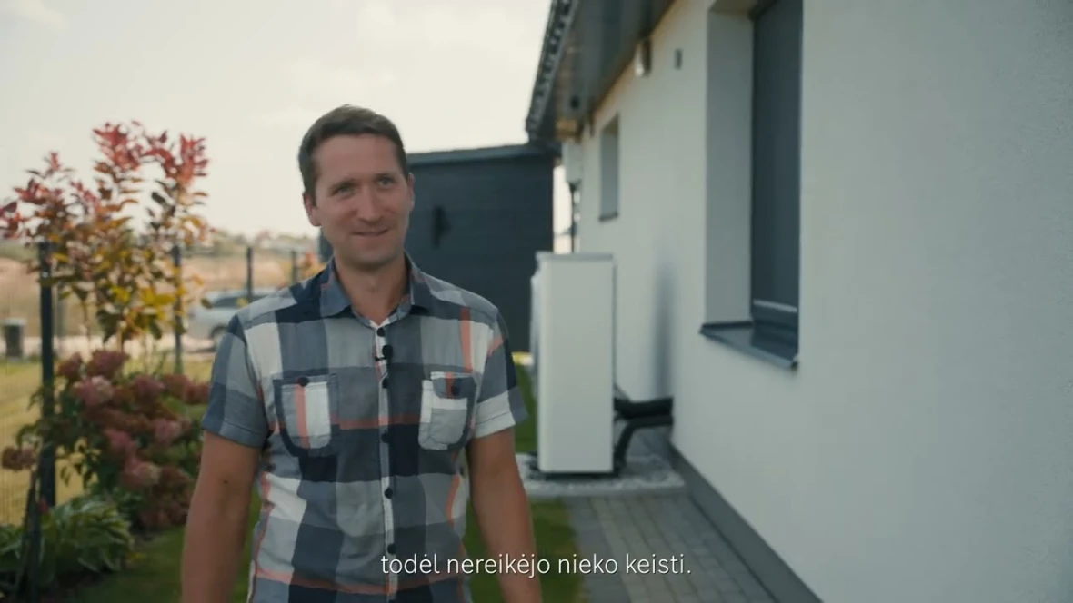 "Bosch" šilumos siurbliai: Jonas istorija