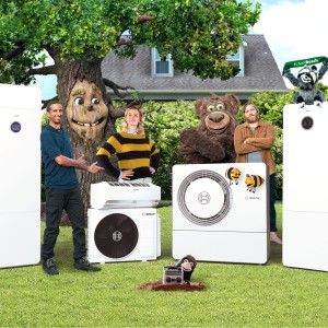 Like a Bosch siltumsūkņu produktu grupa Like a Bosch siltumsūkņu produktu grupa