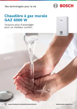 Chaudière à gaz murale