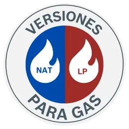Versiones en tipo de gas