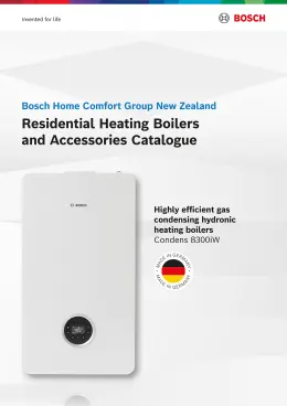 Residential Hydronic Heating Catalogue