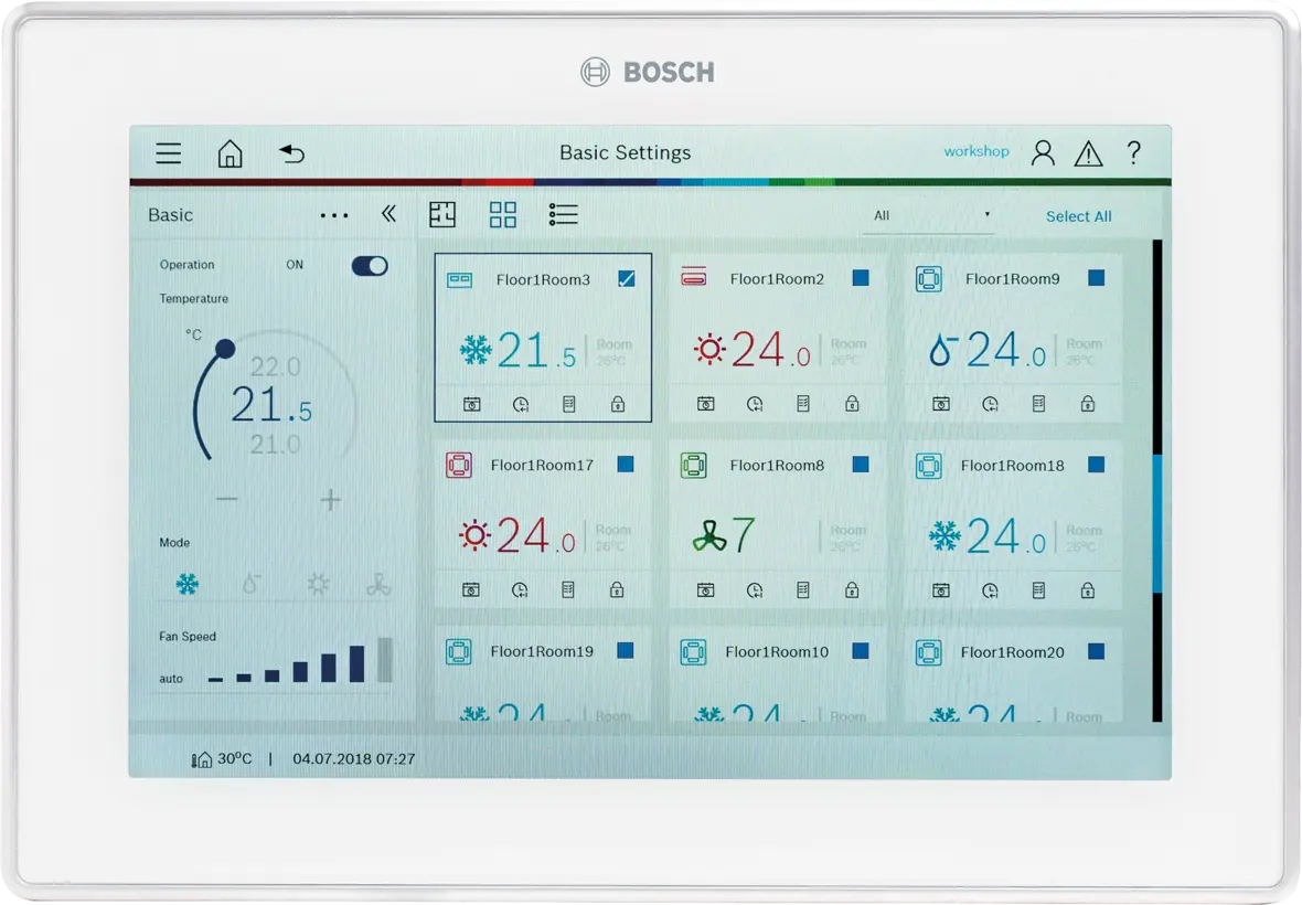 Sistem de control central – ACC