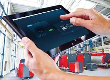 Sistem de monitorizare de la distanţă MEC Remote pentru cazane industriale