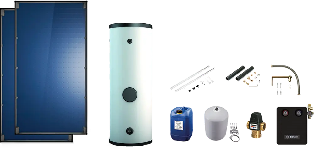 Kit solari per pompe di calore ed ibridi