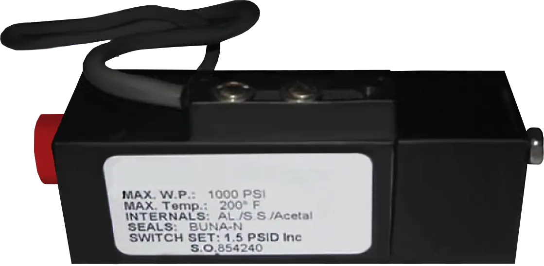 Détecteur de débit (pression différentielle)