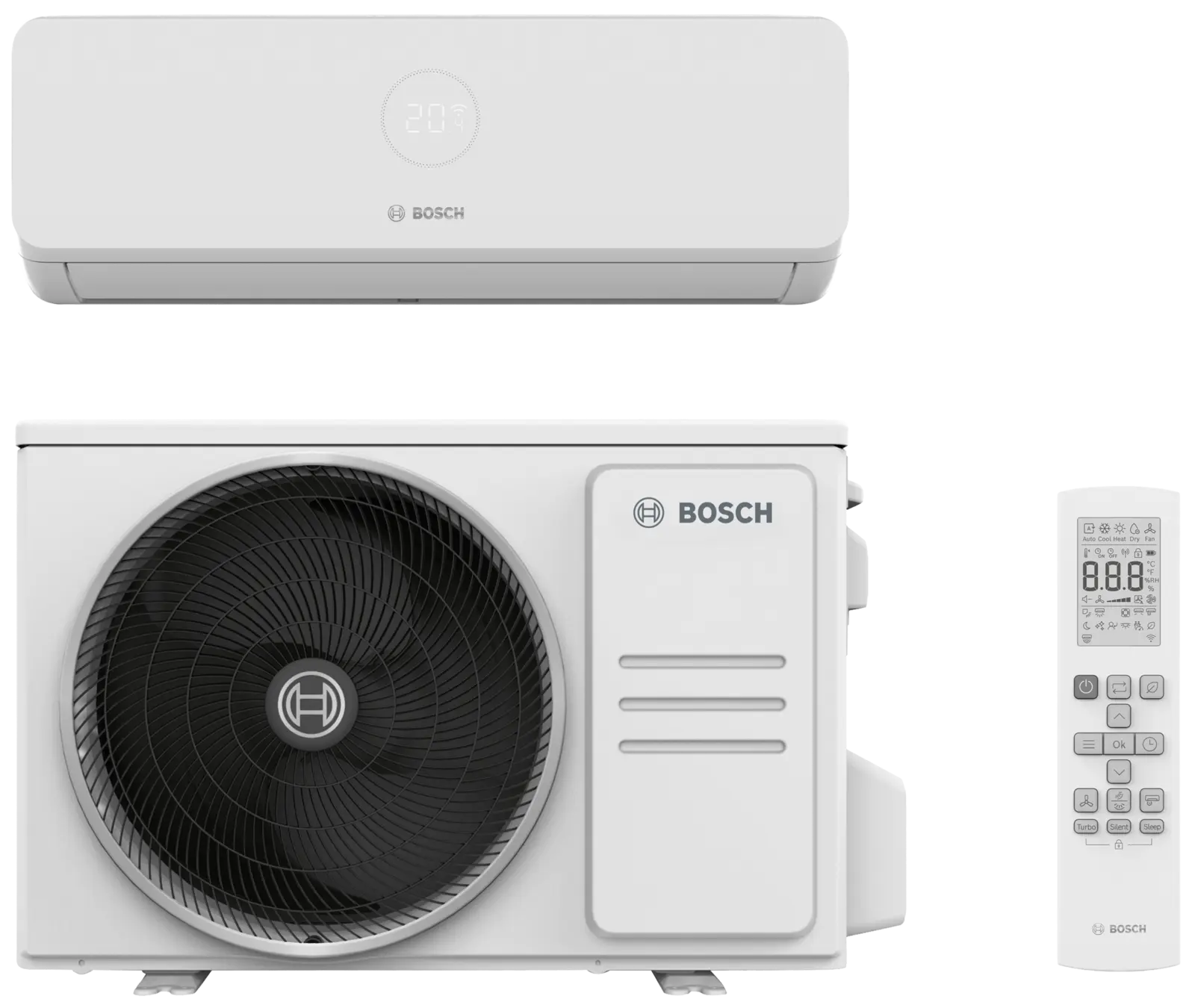 Produktbild eines Split-Klimageräts von Bosch.