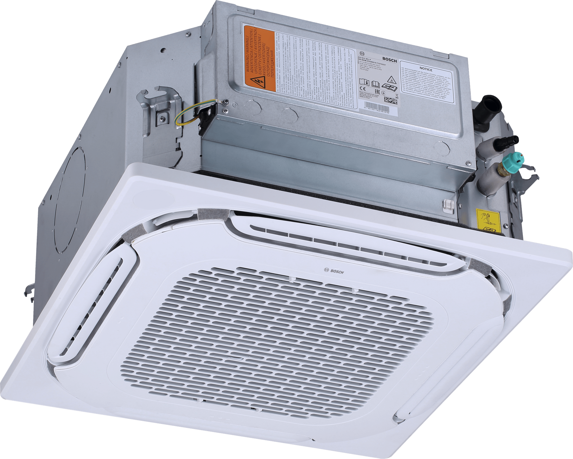 AF2-4CC – Cassete de 4 vias compacta