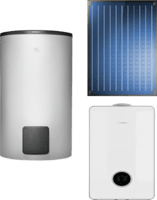 Gas-Brennwert Hybrid: Condens 9800i WA mit Luft-Wasser-Wärmepumpe