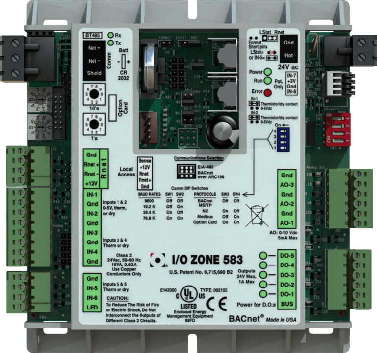 Control Air 5830 | DDC Programmable Controllers | Bosch