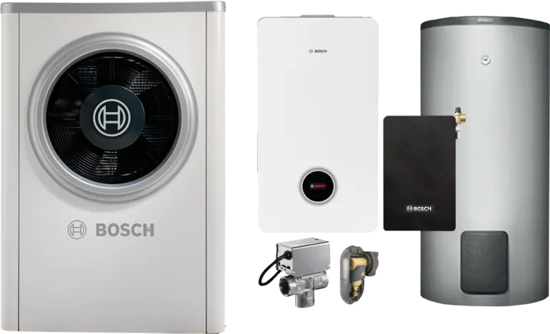 Gas-Brennwert Hybrid: Condens 9800i W mit Luft-Wasser-Wärmepumpe
