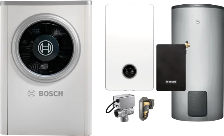 Gas-Brennwert Hybrid: Condens 7800i W mit Luft-Wasser-Wärmepumpe