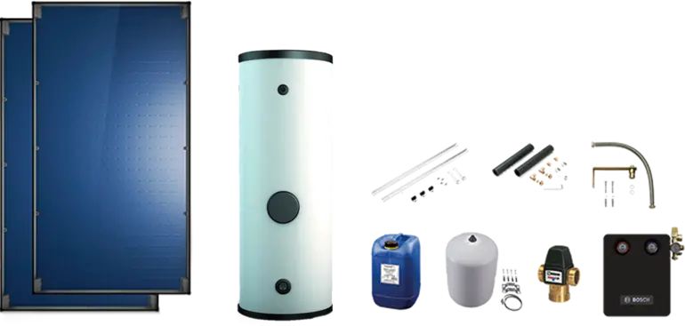 Kit solari per pompe di calore ed ibridi