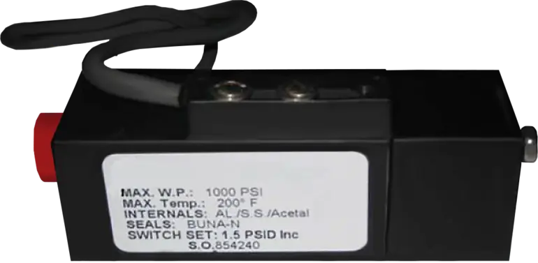 Détecteur de débit (pression différentielle)