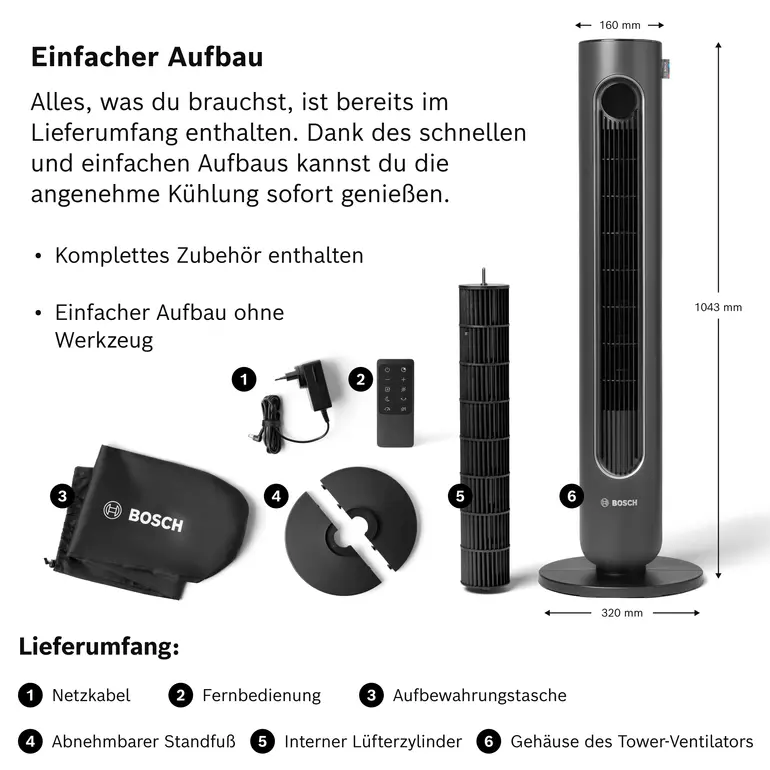Tower Fan 6000
