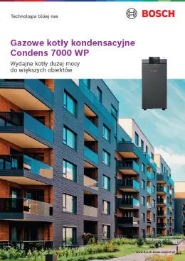 Kotły kondensacyjne Bosch Condens 7000 WP