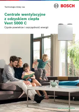 Ulotka Bosch Vent 5000 C