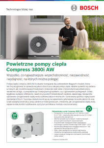 Ulotka Compress 3800i AW