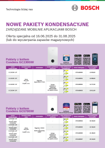 NOWE PAKIETY KONDENSACYJNE