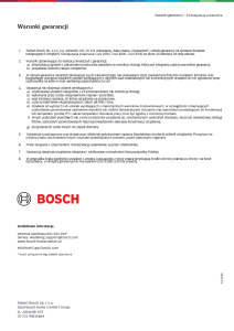 Warunki gwarancji – klimatyzatory przenośne