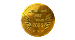 złoty tytuł "Konsumencki Lider jakości 2025" w kategorii Urządzenia i systemy grzewcze