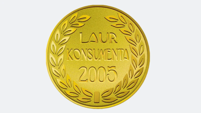 2005 rok - Zloty Laur Konsumenta