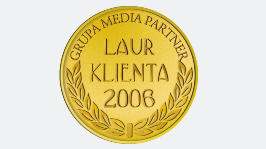 2006 rok - Zloty Laur Klienta 2006 rok - Zloty Laur Klienta