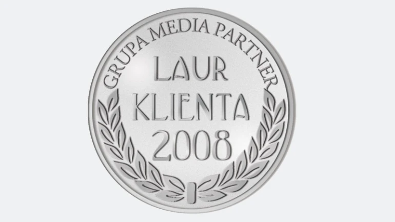 2008 rok - Srebrny Laur Klienta