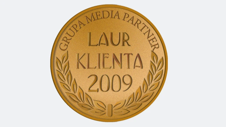 2009 rok - Brazowy Laur Klienta