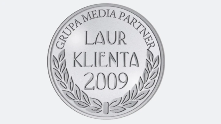2009 rok - Srebrny Laur Klienta