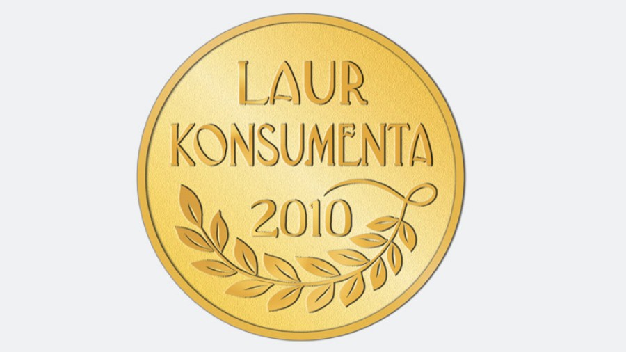 2010 rok - Zloty Laur Konsumenta 2010 rok - Zloty Laur Konsumenta